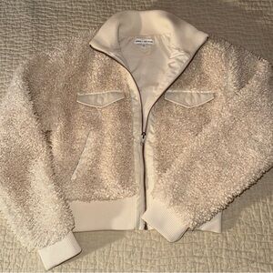 Express Cream Teddy Jacket